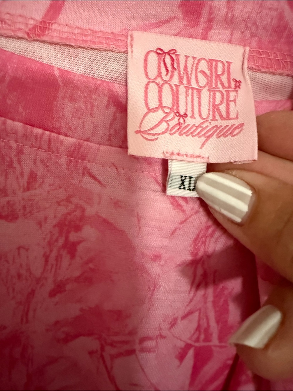 Cowgirl Couture Pink Camo Set - Picture 2 of 4
